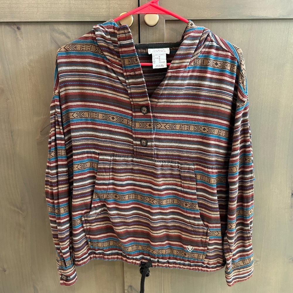 Ariat Hooded Long Sleeve Windsor Wind Shirt